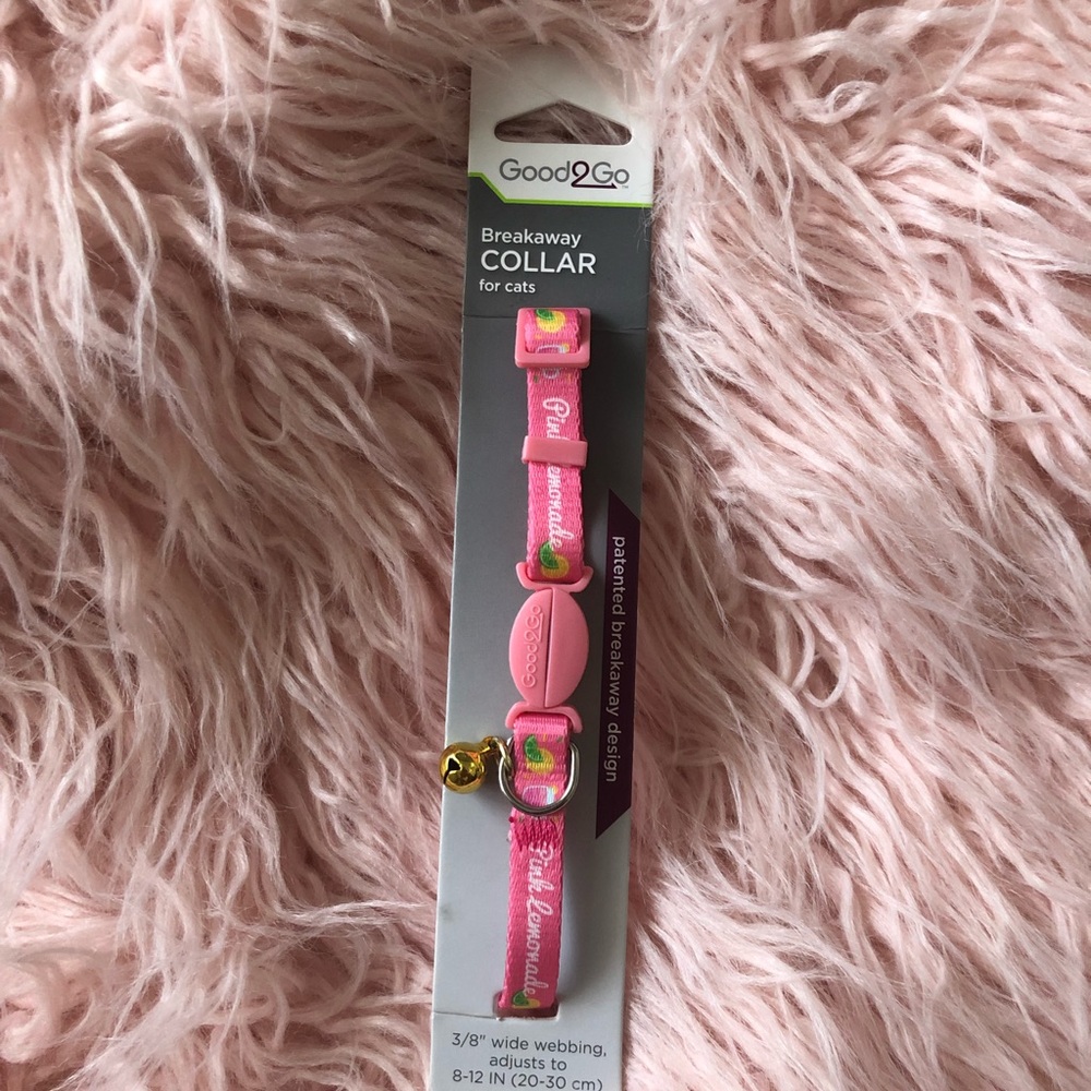 Pink Lemonade Cat Collar
